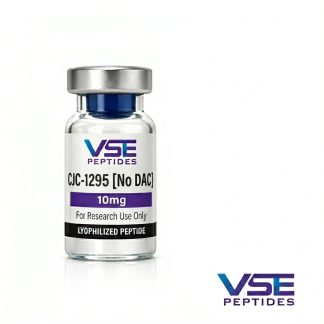 VSE Peptides CJC-1295 No DAC 10mg lyophilized peptide vial for research use only